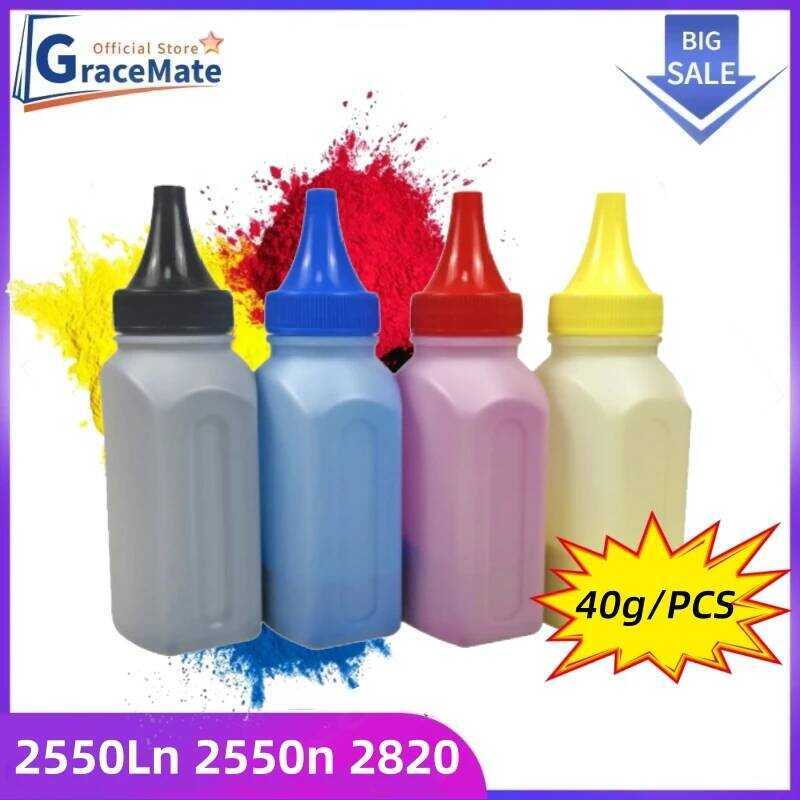 ใช้งานร่วมกับ 122A Q3960A Q3961A Q3962A Q3963A ตลับหมึกผงหมึกสําหรับเลเซอร์สี 2550 2550 2550Ln 2550n