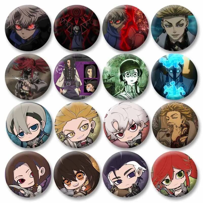 อะนิเมะ Gachiakuta เข็มกลัดการ์ตูน Enjin Rudo Surebrec Badge Creative Cool Manga รูป Pins กระเป๋าหมว