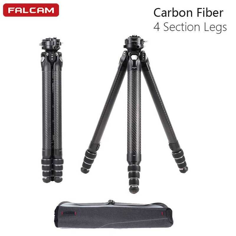 Falcam TreeRoot Lock Travel ขาตั้งกล้องคาร์บอนไฟเบอร์ 4 ส่วนขาความยาวการจัดเก็บ 48 ซม.พร้อม F38 Pro 