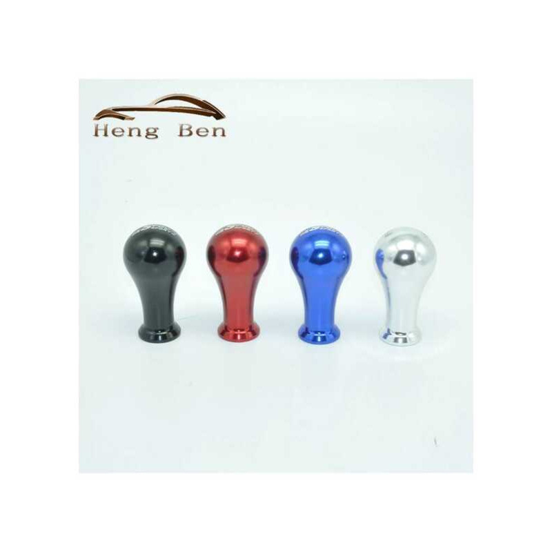 SPOON ที่จับเกียร์รถยนต์ดัดแปลงหัวเกียร์โลหะ 8 ซม.คันเกียร์ Wave Stick คู่มือหัวเกียร์อัตโนมัติ