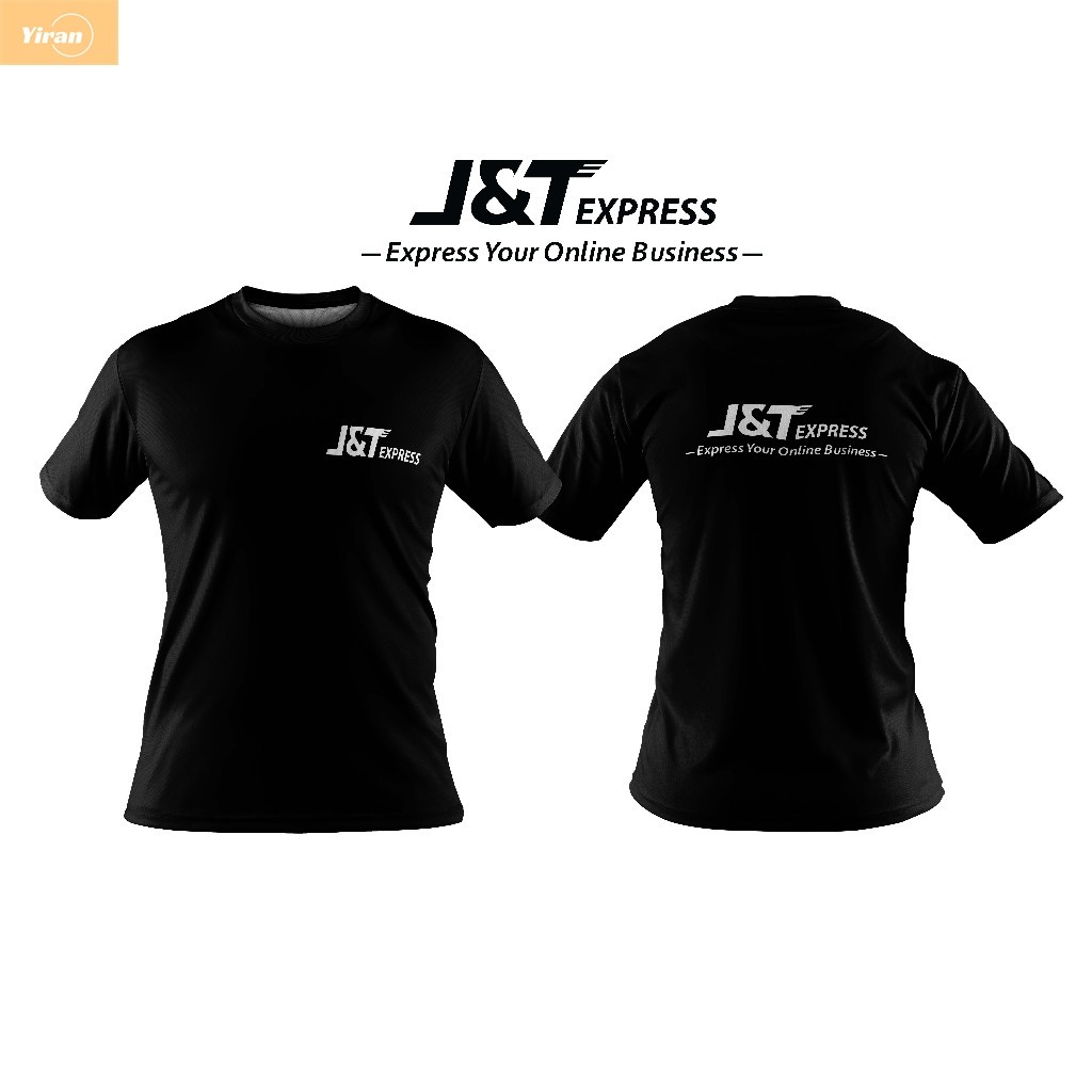 JT Express Rider Short Sleeve JNT T-Shirt Baju Delivery MICROFIBER