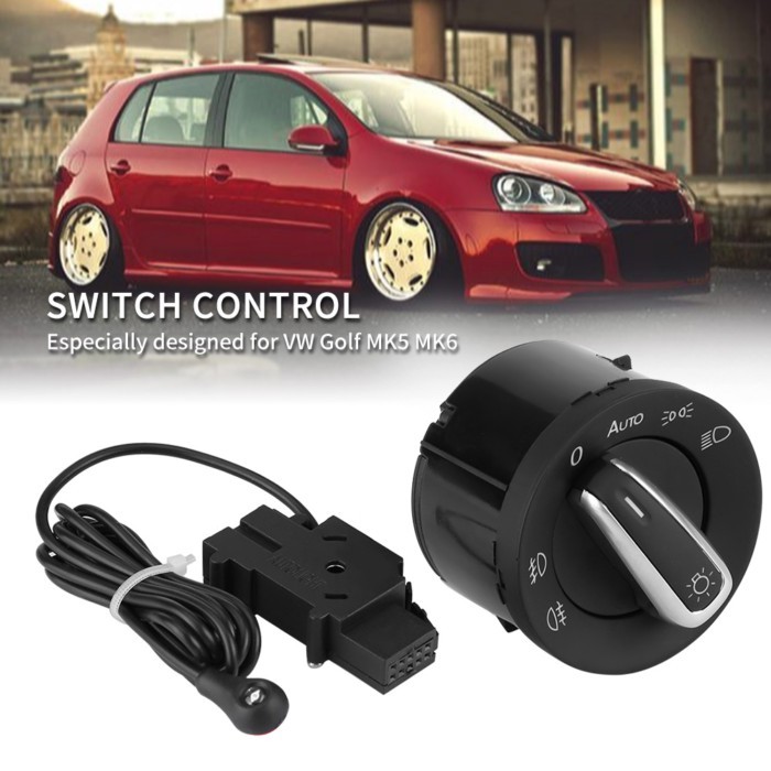 5ND941431B Car Headlight Switch Control&amp Sensor Moduel for MK5 MK6 B6 3C 20052012 Car Headlight