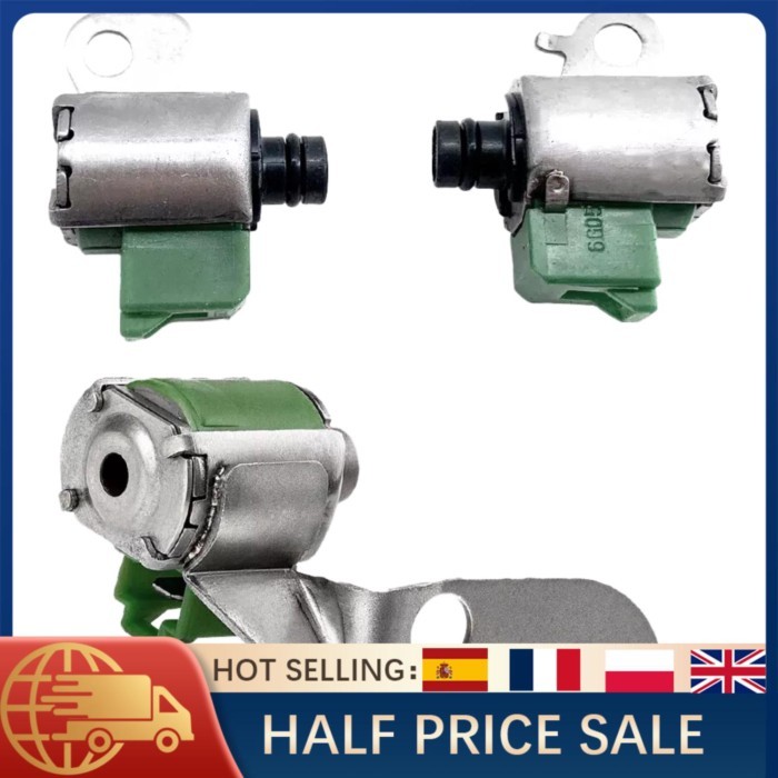 3PCS Transmission Shift Solenoid S1 S2 SL for 2003-2006 Toyota Corolla Matrix 1.8L A245E A246E 3525