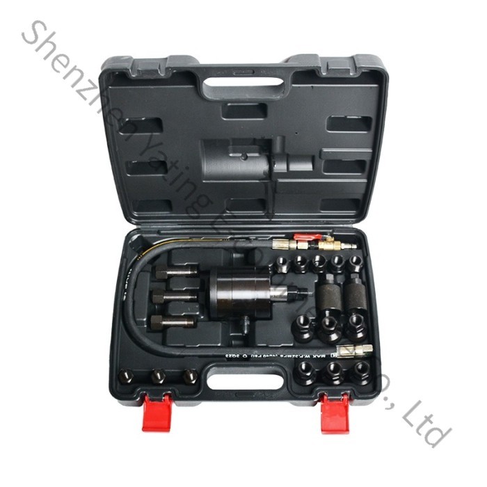 Pneumatic diesel injector removal puller tool set Quick injector vehicle removal injector maintenan