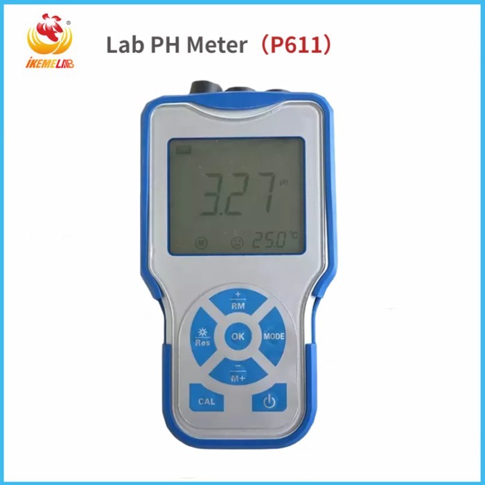 WEIAI Portable PH Meter Medidor PH/EC/DO/digital  Soil PH Meter Laboratory Quality Analysis Meter F