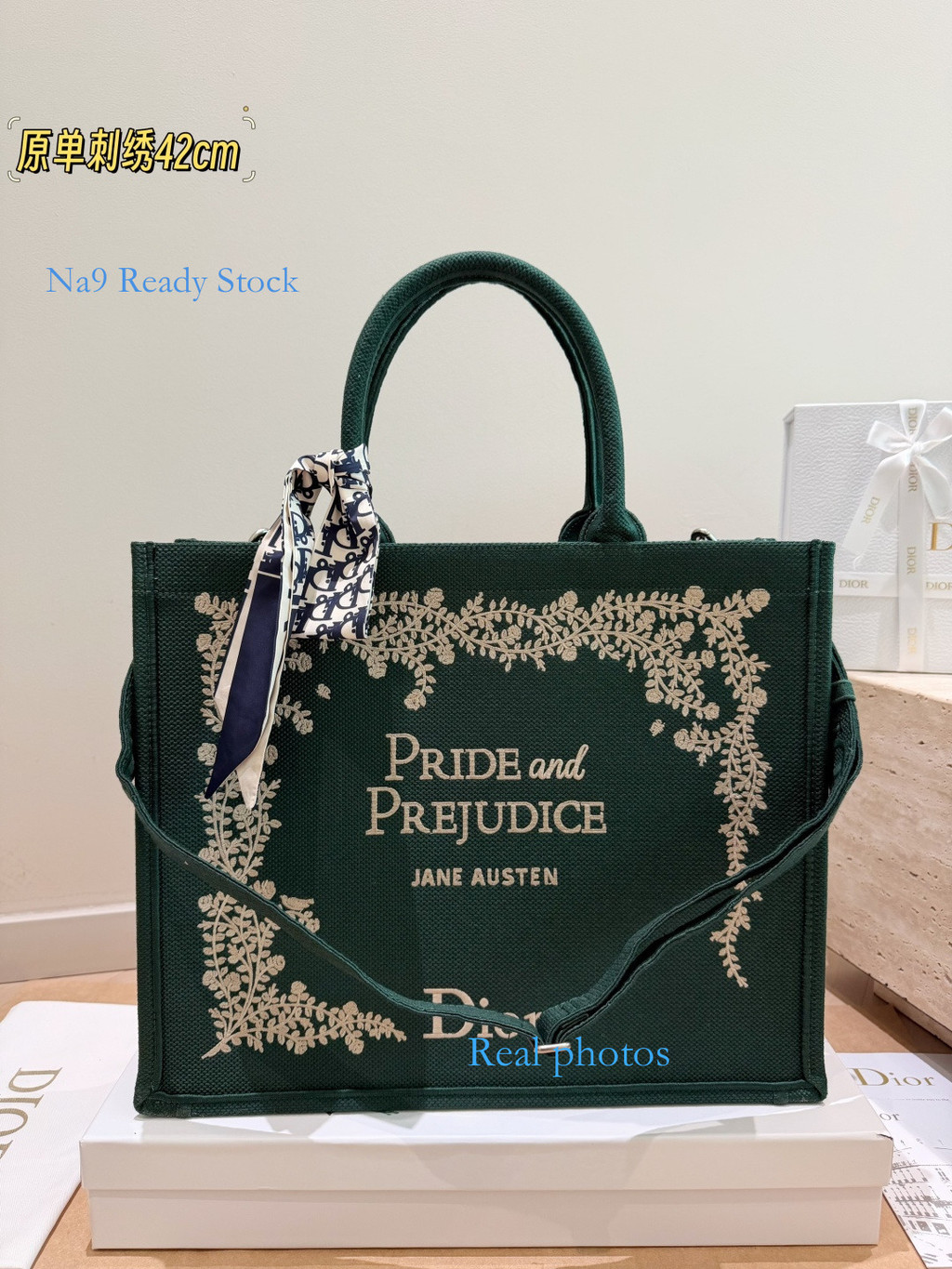 [na9 คลังสินค้าพร้อม] ขนาด: 42 ซม./36 ซม./26 ซม.พร้อมกล่องของขวัญพับ tote Bag tote Handbag Crossbody Bag