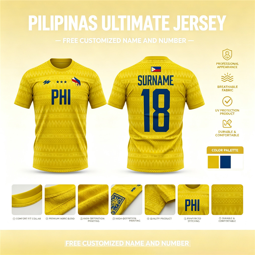 เสื้อแข่ง Pilipinas Ultimate
