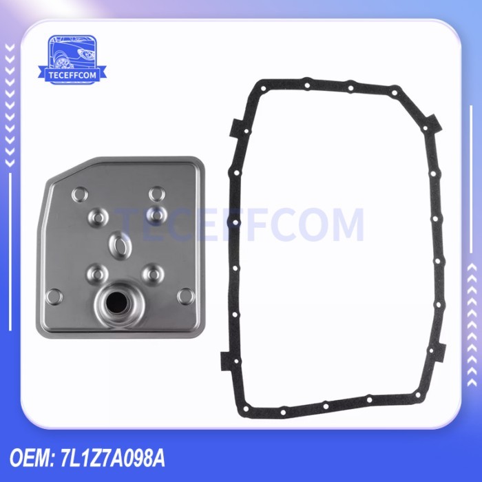 6R60 6R75 6R80 7L1Z7A098A FT17 Transmission Filter Oil Pan Gasket Kit For Ford F150 Expedition Expl