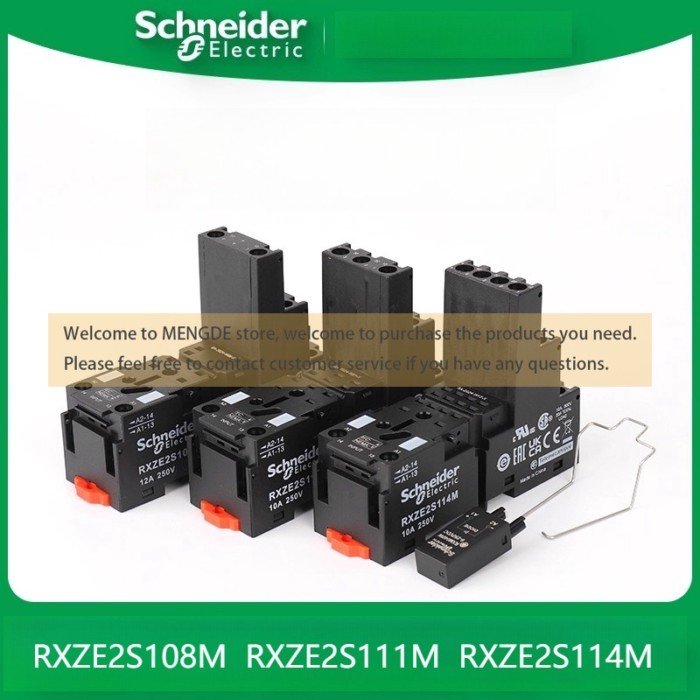 10PCS Schneider Electric RXZE2S108M RXZE2S111M RXZE2S114M Separable Relay 8 11 14 Pin 12A New Origi
