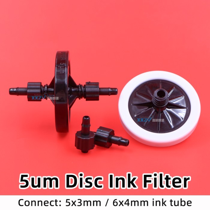 4PCs/lot 5 Microns UV Printer Disc Ink Filter for HandTop Konica Inkjet Printer 5UM Disc Filter 45m