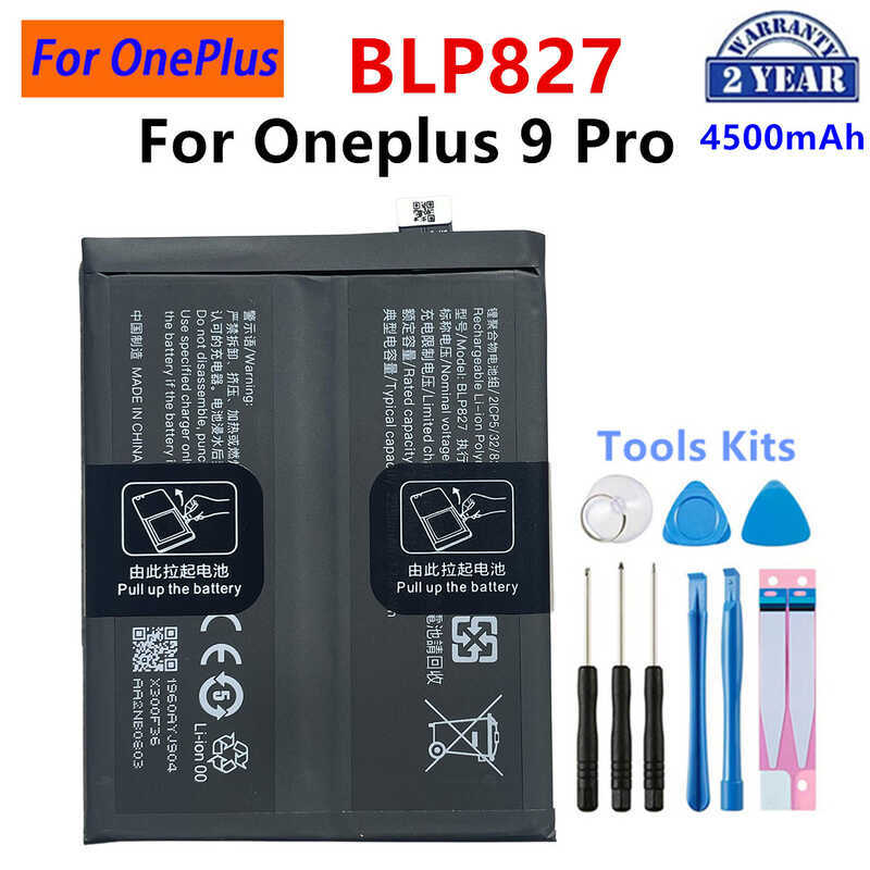 แบตเตอรี่ Blp827blp925 Blp975 Blpa25 Blp899 Blpb09 สำหรับ 9 10 Pro 10R 11R Oneplus 12 5G 13 Nord 3