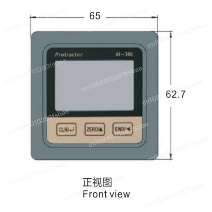 M30L woodworking panel saw angle table digital angle measuring instrument M-30L new spot inclinatio