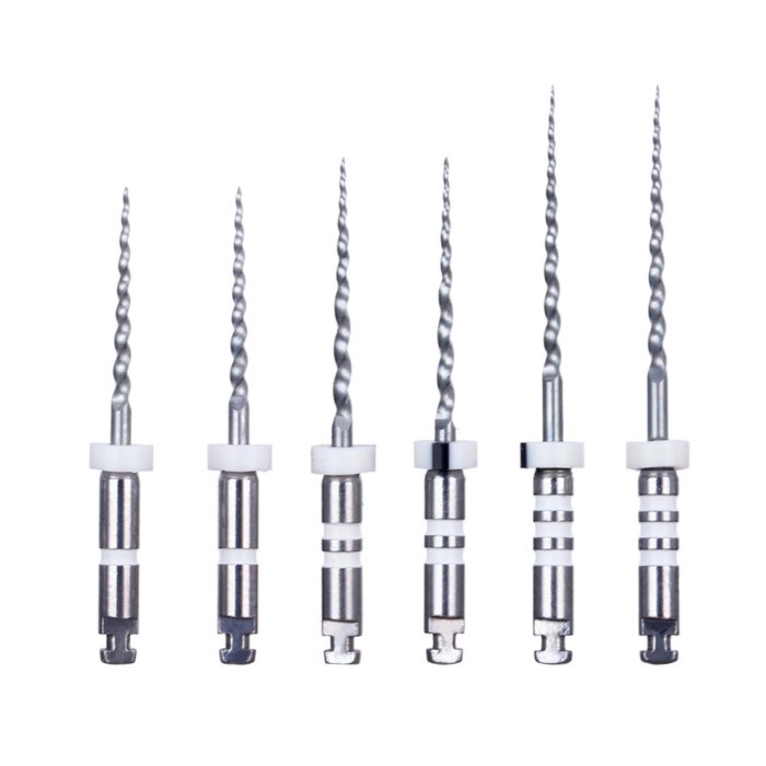 Dental Retreatment Engine Root Canal NiTi File D1-D3 6Pcs/Box Remove Filling Material Before Canal