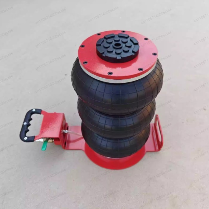 Portable 3-ton pneumatic top horizontal jack escape self-rescue equipment lifting tool