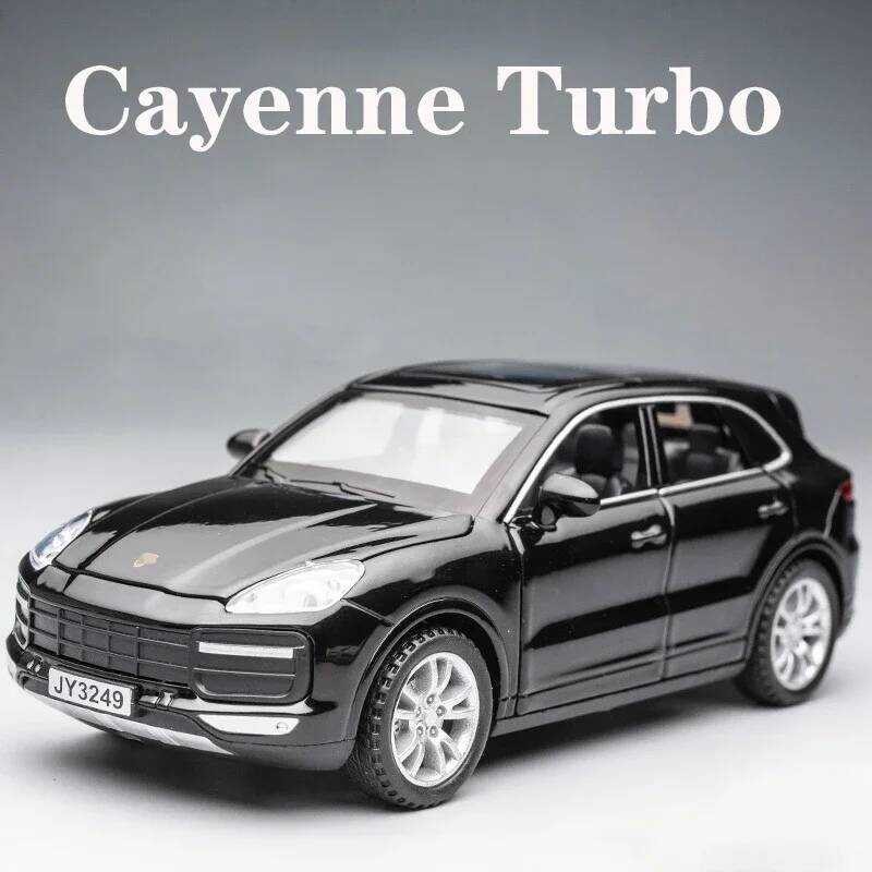 C 2020 New 1:32 Cayenne Turbo Car Alloy Car Model Simulation Car Decoration Collection Gift Toy Die