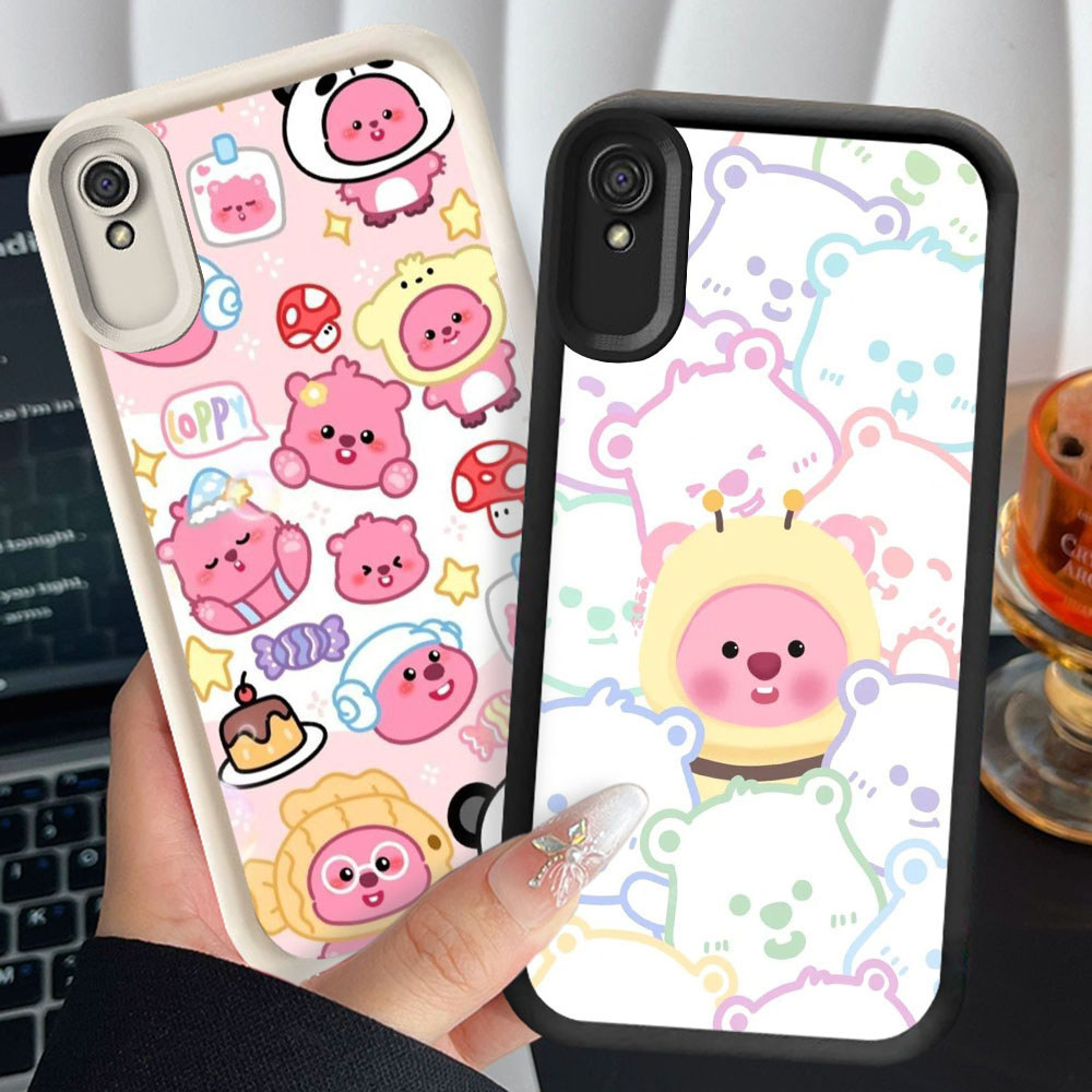 เคสป้องกันสําหรับ Xiaomi Redmi หมายเหตุ POCO 7 M3 M4 9T 9A Pro กรณี NR12 Loopy
