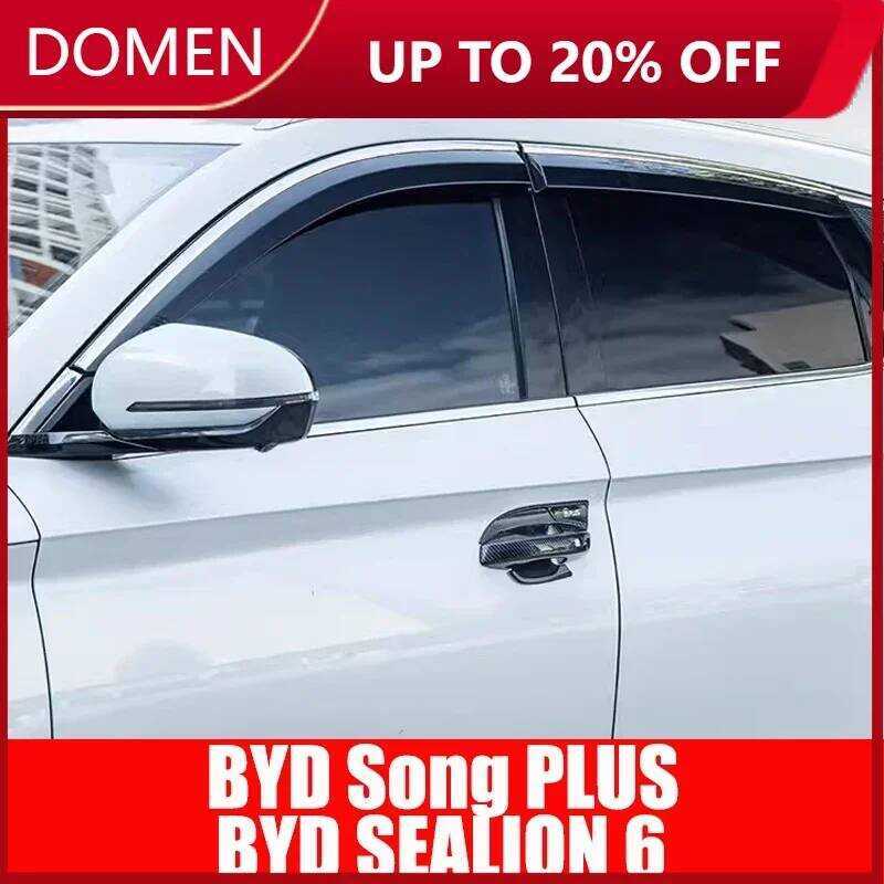 สําหรับ BYD Seal U Sealion 6 เพลง Plus DMI 2024 หน้าต่าง Visor กันสาด Shers Vent Shades Sun Rain Def