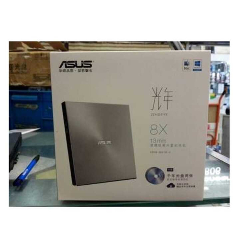 Asus/Asus SDRW-08U7M-U มือถือ DVD แกะสลักบันทึก USB ภายนอกแบบพกพาแกะสลักไดรฟ์ออปติคัล
