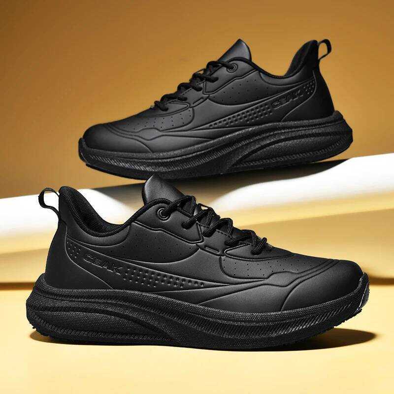 C Chef Shoes Four Seasons Breathable Light Non-Slip Waterproof Oil-Proof Hotel Kitchen Work Shoes M