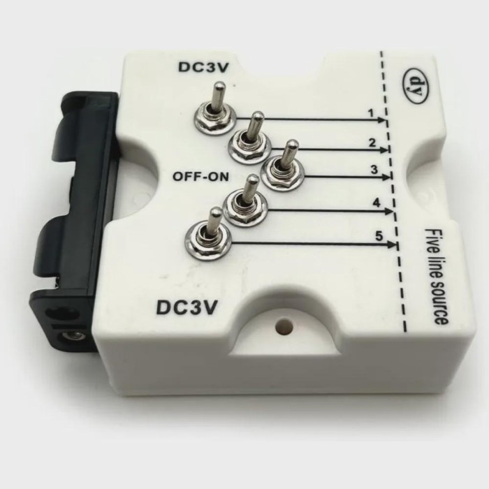 Five Line Optical Instruments for Physical Optics Convex Lens 2xAA Battery Operated Parallel Light