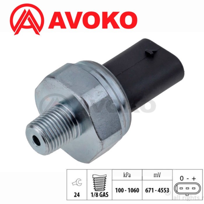 1/8GAS Oil Pressure Sensor 947512F100 For Kia Sportage 2.0 Stinger 2.2 Hyundai Tucson Santa Fé Gene