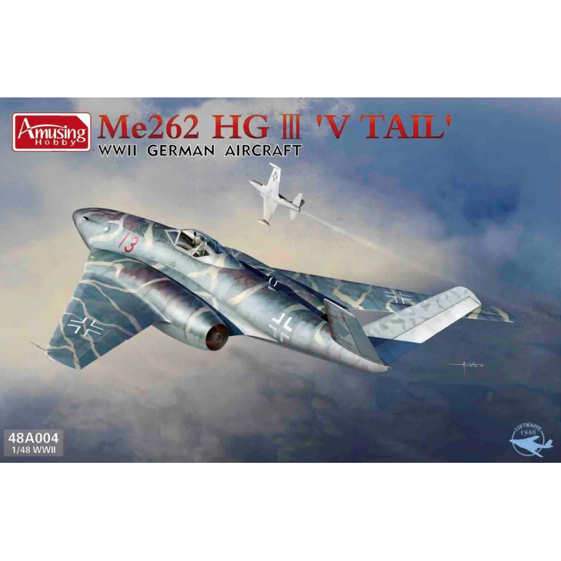Amusing Hobby 48A004 Me 262 HG III "V Tail" 1/48 Static model kit