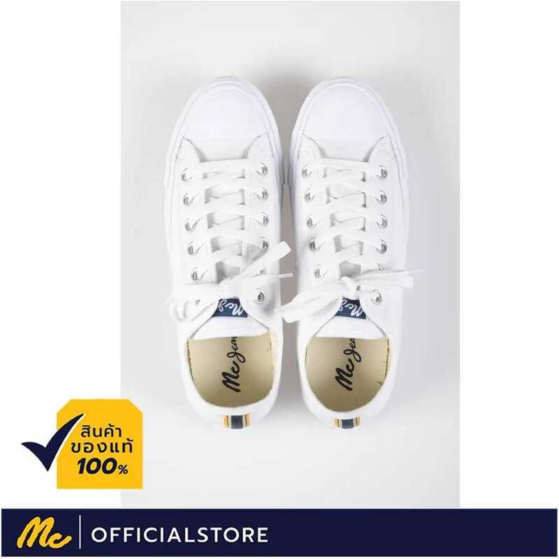 Mc Jeans รองเท้าผ้าใบ Unisex สีขาว M09z006 37B
