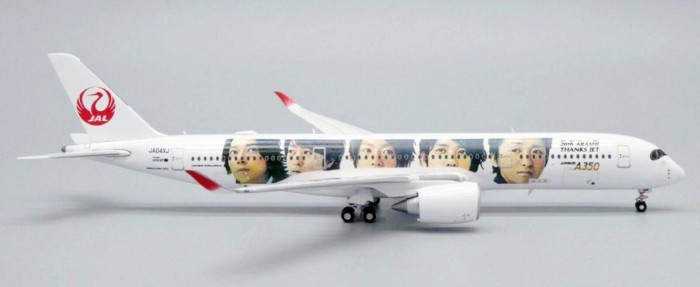 พร้อมส่ง JC Wings Japan Airlines A350-900 JA04XJ 1: 400 ทาสี EW4359005 โมเดลรถรุ่นลิมิเต็ด