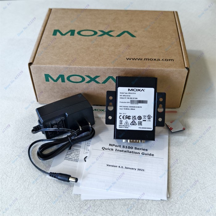 1PC MOXA NPORT 5110  Serial Server  New Original Genuine