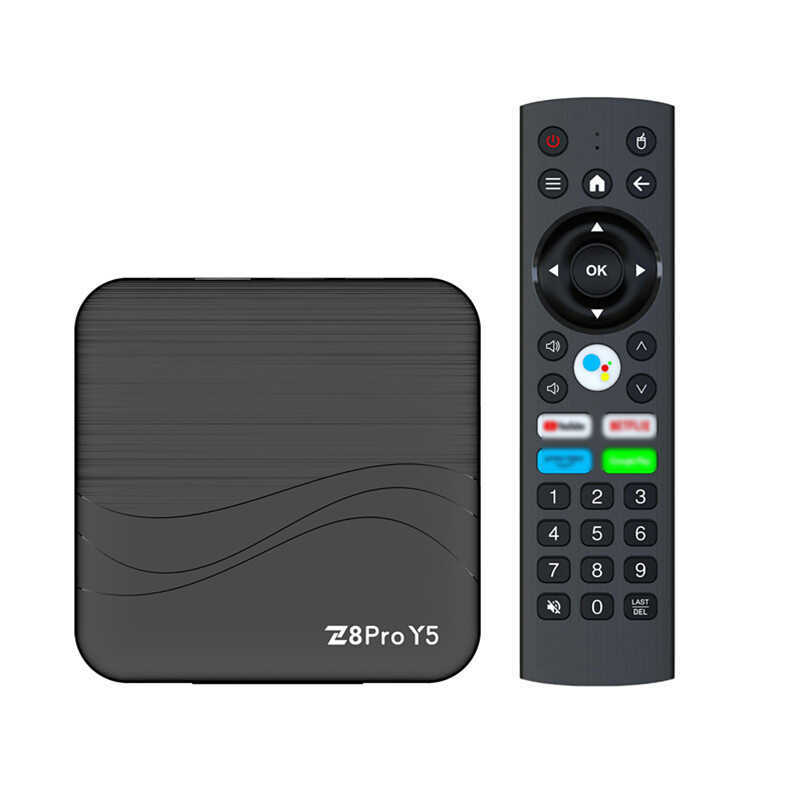 สินค้าใหม่ z8 pro Y5 Set-Top Box S905Y5 Android14 4G/32G 4k Dual Band wifi6 Player