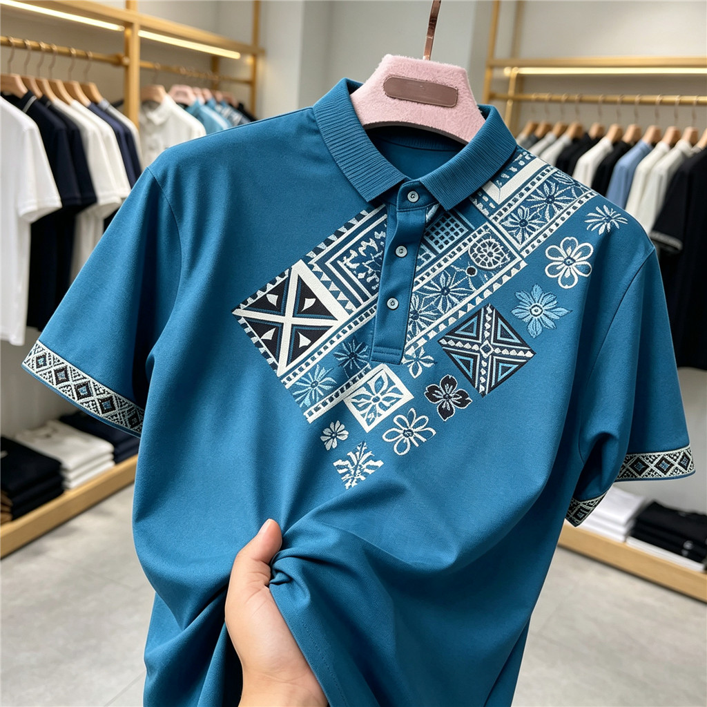 2026 Aidilfitri สบายและใช้งานได้จริงเสื้อโปโลสีล่าสุด Skim Vibrant Lime ทําให้ง่ายแบบดั้งเดิม Badick