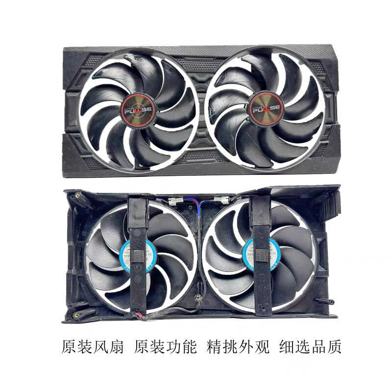 Blue RX 5600 XT 6G BE OC หม้อน้ําพัดลมการ์ดกราฟิก เงียบ