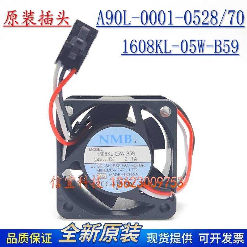 ยี่ห้อใหม่ 1608KL-05W-B59 24V A90L-0001-0528/70 FANUC System พัดลม