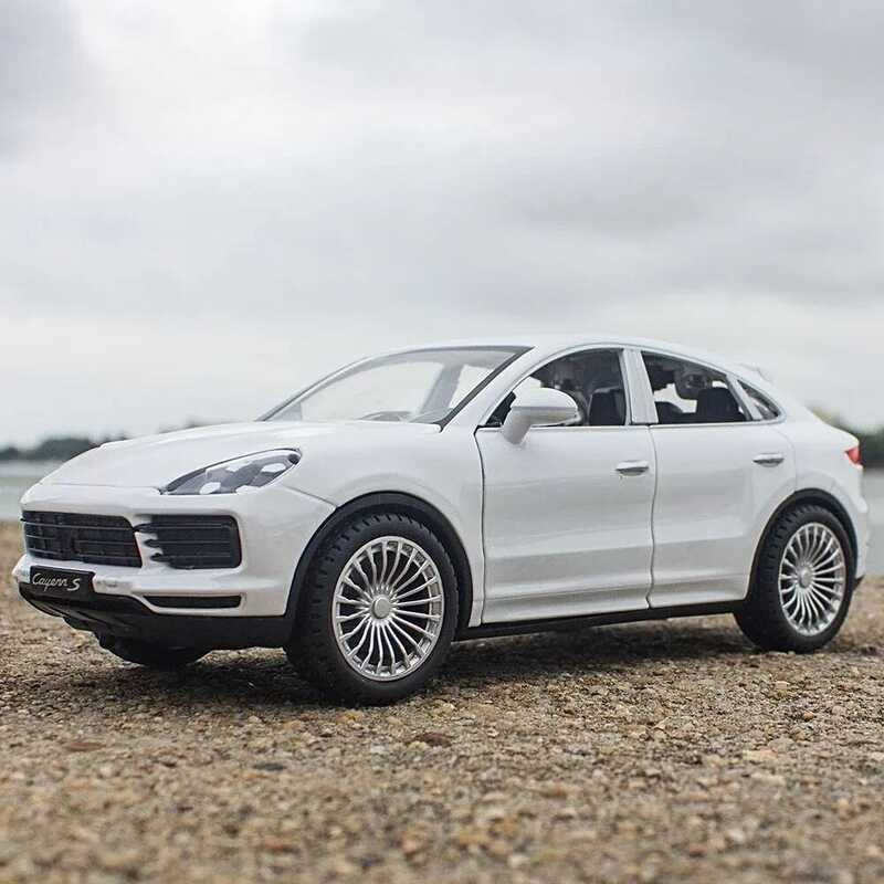 C 1:24 Cayenne S S Alloy Car Model Diecasts Metal Toy Vehicles Car Model Simulation Sound Light Col