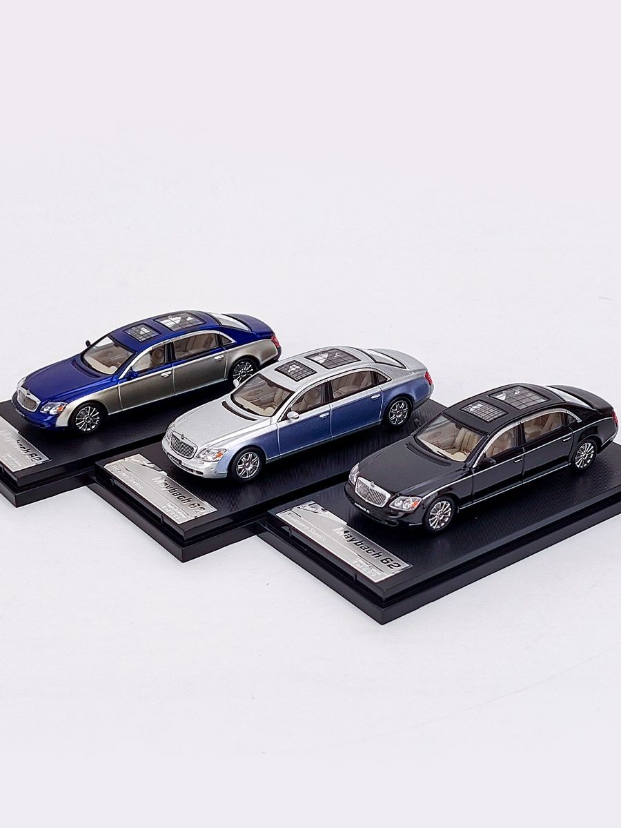 Stance Hunters SH 1: 64 Mercedes-Benz Maybach 62S โมเดลรถโลหะผสม Out of Print Model