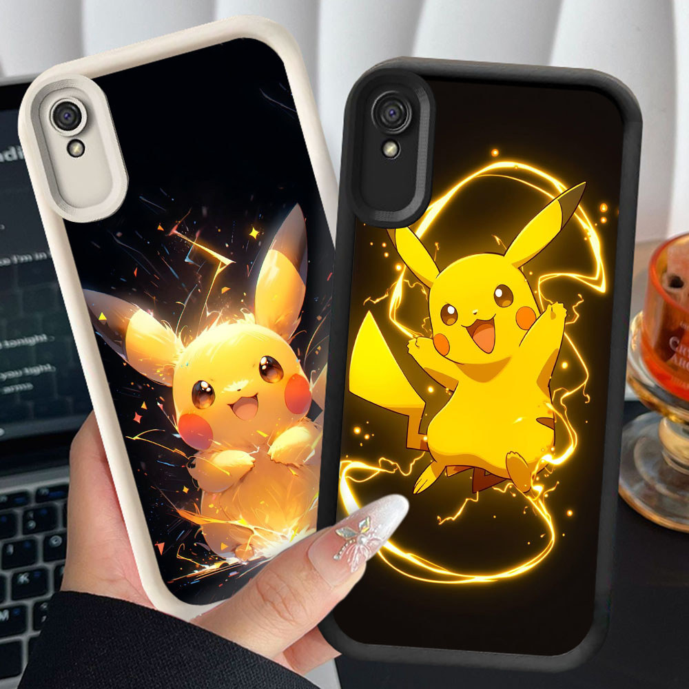เคสป้องกันสําหรับ Xiaomi Redmi หมายเหตุ POCO 7 M3 M4 9T 9A Pro กรณี NR24 Pikachu