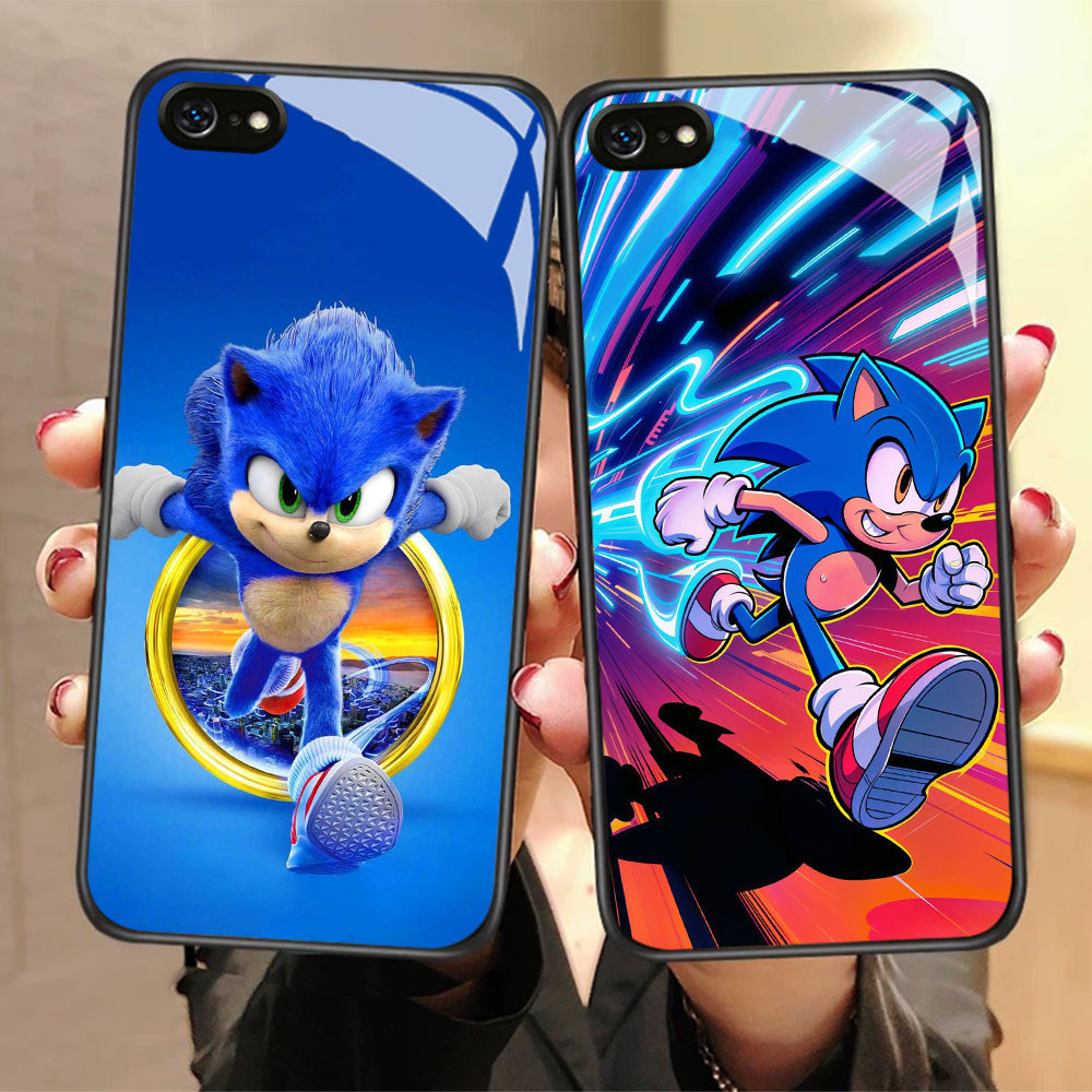 CK-29 Sonic The Hedgehog HD Glass Casing สําหรับ iPhone 6 6S 7 8 Plus SE X XS XR Max