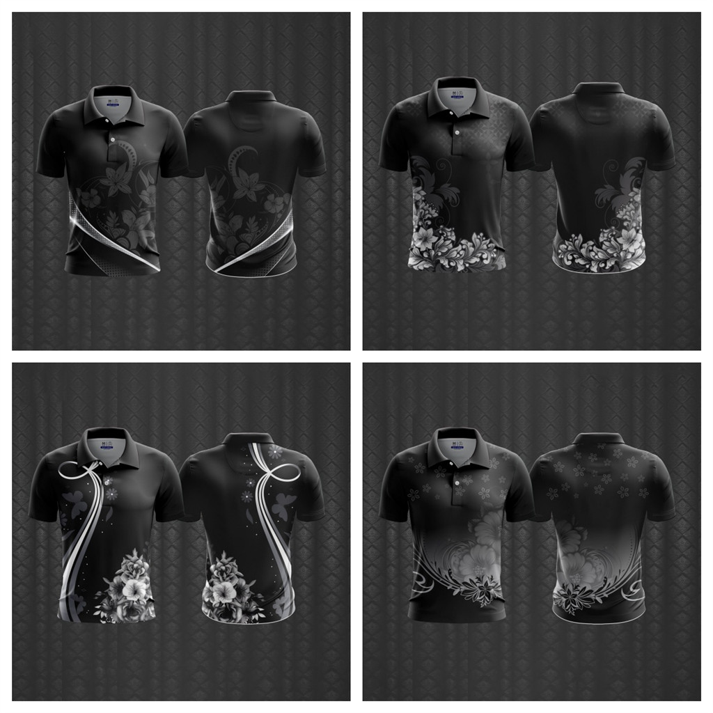 เสื้อโปโลสีดำสำหรับผู้ชายและผู้หญิง เสื้อโทน “สีดำ-เรียบ”เหมาะสำหรับการไว้อาลัย เสื้อสุภาพสีดำ เสื้อดำไปงานศพ เสื้อยืดแขนสั้นสีดำ เสื้อสีดำหญิง