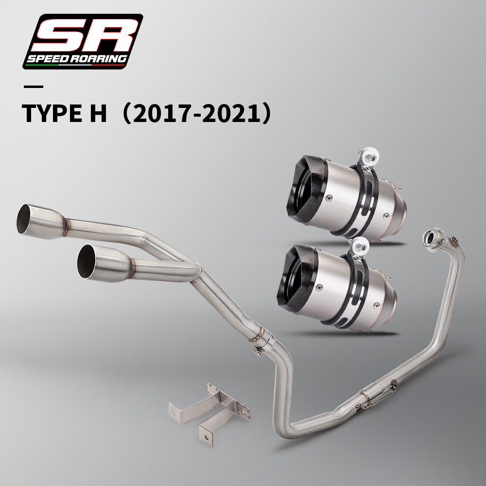 รถจักรยานยนต์ไอเสียหนีสําหรับ GSX150R GSXR150 GSX-S150/S150Modify สแตนเลส 50.8 มม.ด้านหน้า Link ท่อ