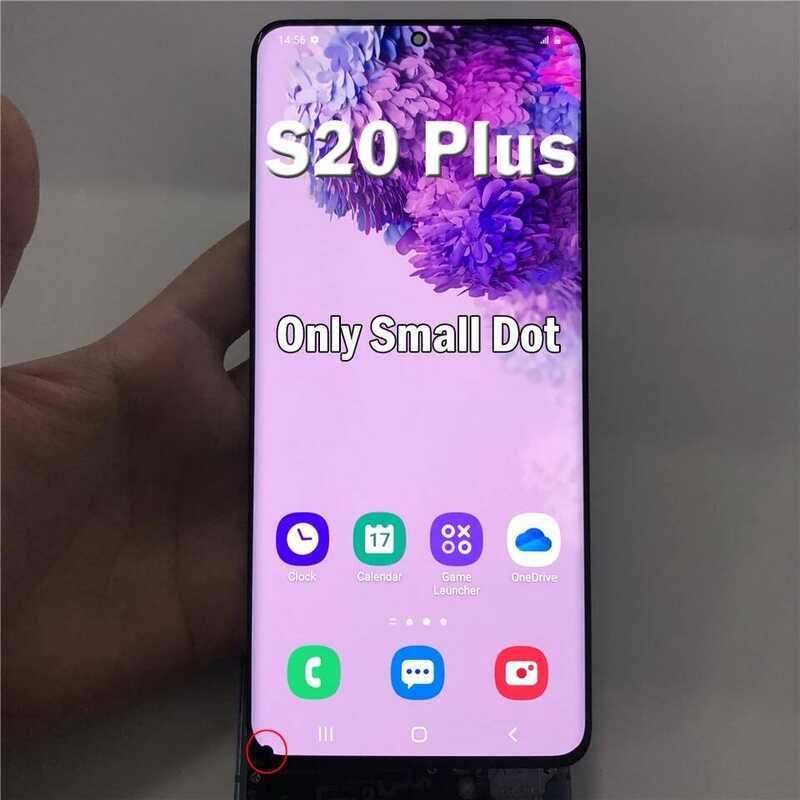 หน้าจอ LCD พร้อมทัชสกรีนสำหรับ Samsung S20 Plus G985 G985F G985F/DS G985 G985F แบบไม่มีกรอบ