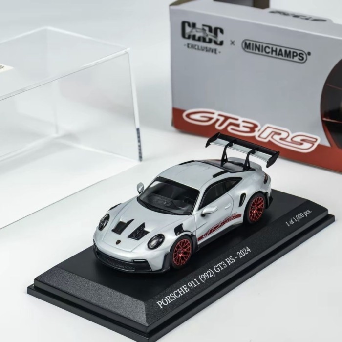 Mini Cut 164 Porsche 911 (992) GT3 RS 2024 โมเดลรถอัลลอย