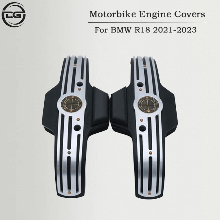 Motorcycle For BMW R18 Cylinder Cover Guards Contrast Cut FOR BMW R18 Series Engine Protection 2021