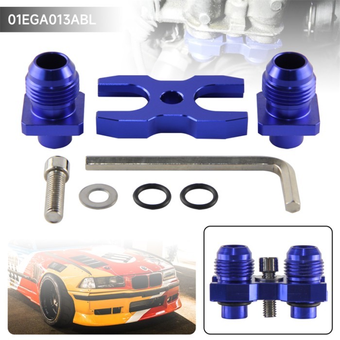 AN10 Oil Cooler Adapter Fitting Fits For BMW E36 E46 Euro E82 E9X 135/335 E46 M3 E90 E92 335i Engin