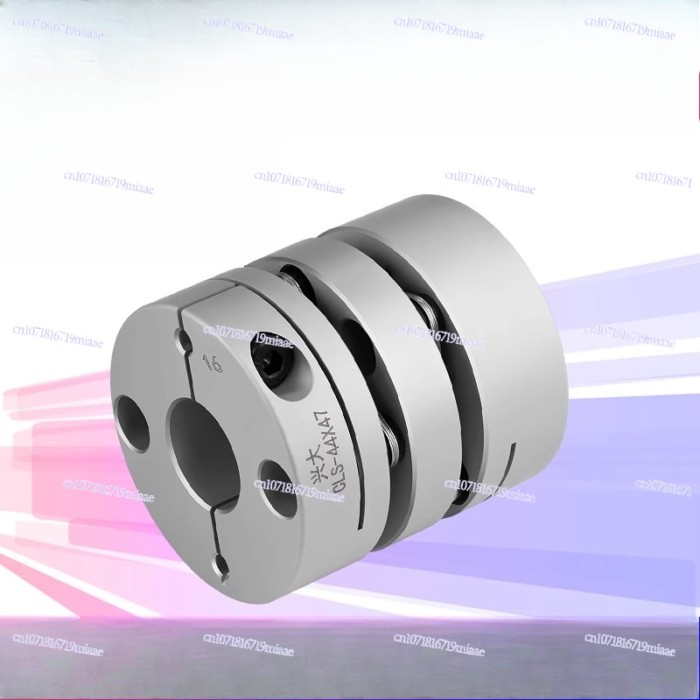 Aluminum Alloy Diaphragm Coupling Clamping Type, Motor Screw Elastic Coupling