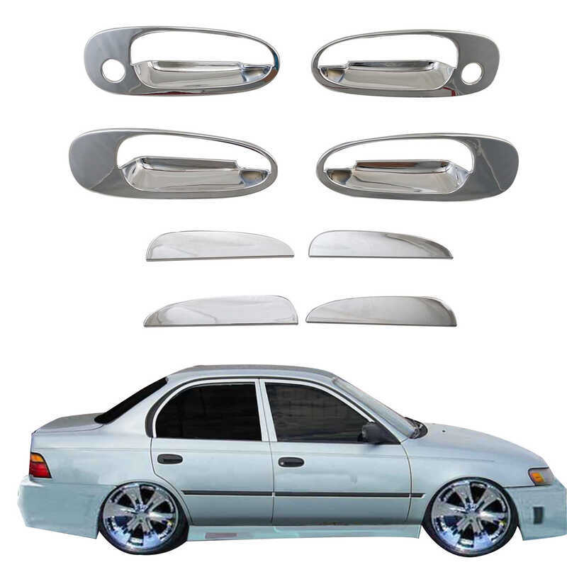 ชามประตูเงินไฟฟ้า 1996 Corolla AE1 AE110 Handle Corolla AE1 ชามประตูมือจับไฟฟ้า