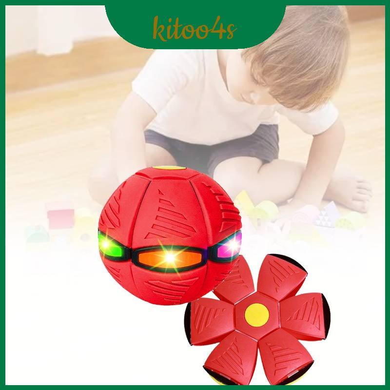 สนุกและอังกฤษ Light Up Bouncy Disc Balls สําหรับเวลาเล่นเด็กกลางแจ้งในร่ม