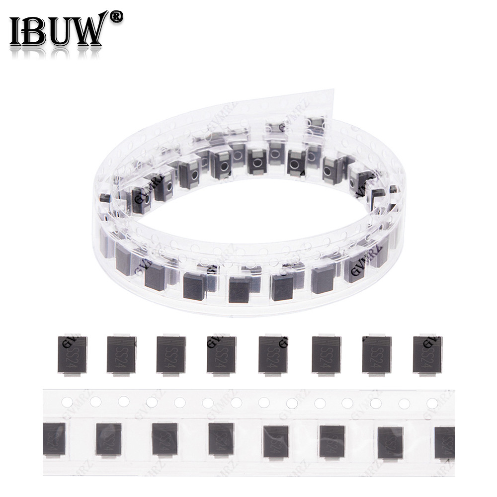 3000PCS Schottky Diode ชุด SMB SMC SS24/SS26/SS34/SS54/SS34/SS56/SS34/SS54/SS56