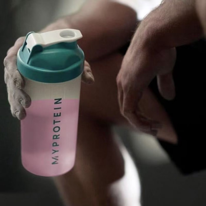 ใหม่ MyProtein Panda Shaker Cup กีฬาถ้วยน้ําแบบพกพาฟิตเนสกีฬา Whey Protein Powder Shaker ถ้วย 600ml
