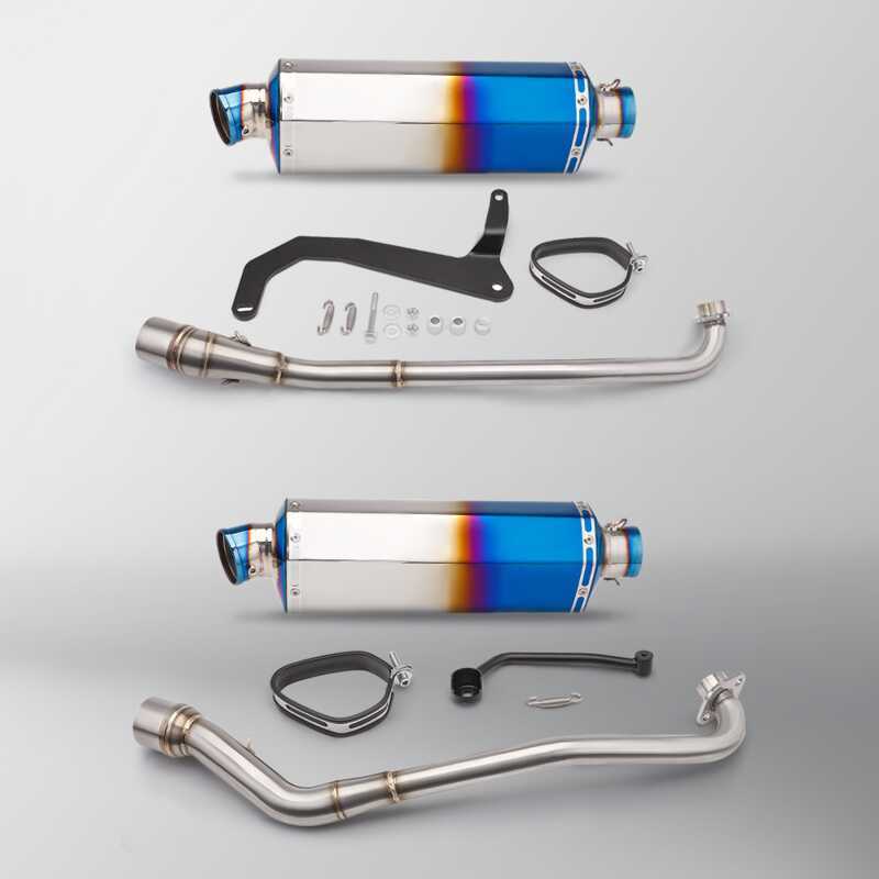 สำหรับระบบไอเสียเต็มรูปแบบของรถมอเตอร์ไซค์ Cross Super Cub110 Cub125 CUB Cc110 รุ่นปี 2021-2024
