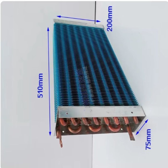 Evaporator Freezer Refrigerator Freezer Refrigerated Display Cabinet Freezer Copper Tube Fin Air-co